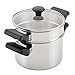 Farberware Classic Stainless Steel Saucepot Steamer Insert and Lid - 3 Quart, Silver