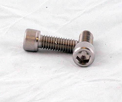 8-32 X 1 ALLEN HEAD FULL THREAD SOCKET HEAD CAP SCREW 18-8 STAINLESS STEEL PACK OF 25