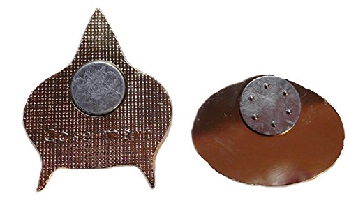 Star Trek The Next Generation COMMUNICATOR Magnetic Metal Replica BADGE