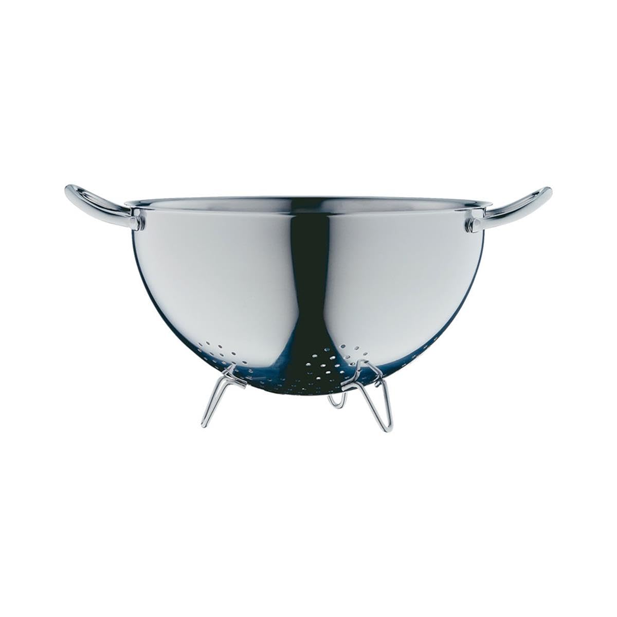 WMF Gourmet Colander Stainless Steel 24 cm Colander with Feet Pasta Strainer Kitchen Strainer Cromargan Stainless Steel Dishwasher Safe