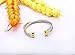 UNY Stainless Steel Cable Wire Bangles Crystal Mosaic Bracelet Bangle for Women Fashion Jewelry