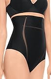 SPANX Haute Contour Vintage Rise Thong Panties Shapewear Underwear 494