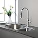 Kraus KPF-1630SS Nola Single Lever Pull-Down Kitchen Faucet Stainless Steel Finish
