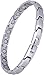 Smarter LifeStyle Elegant Titanium Magnetic Bracelet for Women - Adjustable Bracelet Length with Sizing Tool for Perfect Fit, Womens Magnetic Bracelet (Silver)