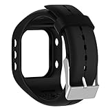 Alonea Soft Silicone Rubber Watch Band Wrist Strap For Polar A300 Fitness Watch