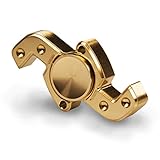 Gorilla Spinners - Brass Fidget Toy with High Speed Premium Bearing. Spins up to 4.5 Min. EDC Focus Hand Spinner for Relieving ADHD, ADD, Anxiety, Boredom, Stress and Killing Time