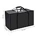 Insulated Hot&Cold Nylon Food Delivery Bag Food Packing Nylon Bag 23in x 13in x 15in(H) Premium Commercial Grade Made to accommodate Full Size Chafing Steam Trays with Heat Resistant Glove