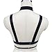 Wyenliz Women Strappy Harness Cupless Bra Cage Elastic Adjustable