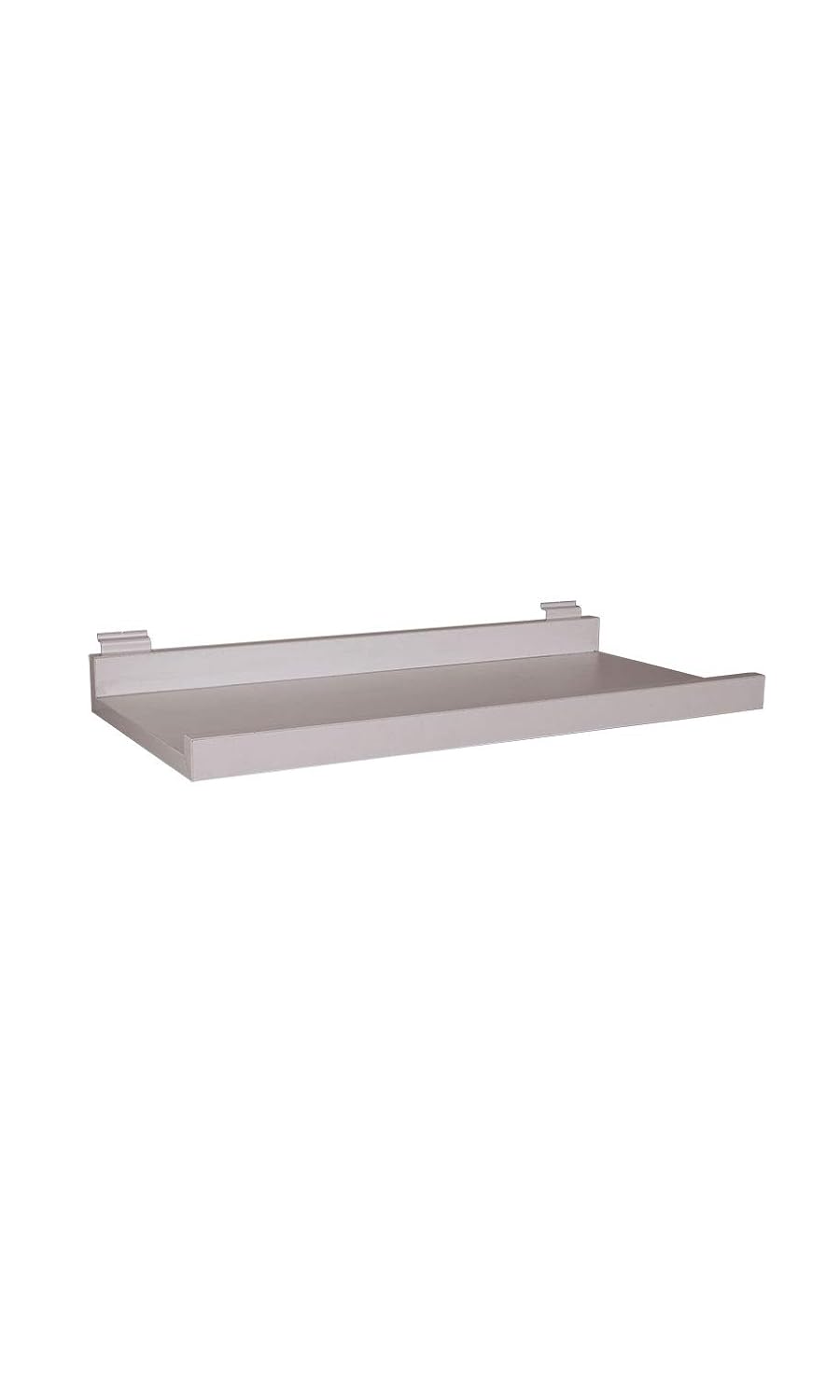 White Melamine Shelf Kit for Slatwall 11½”D X 24”L