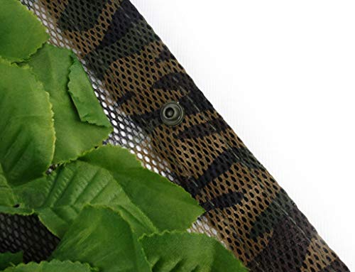 ALLIWEI Blattförmiger Tarnanzug, Geely Suit PUBG-Scharfschütze-Reiner grüner Anzug Feldtrainings-Tarnungs-Kleidung im… – Bild 5