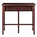 Winsome Lynnwood 35.43 x 39.39 x 30-Inch Wood Rectangular Drop Leaf High Table, Antique Walnut (94149)