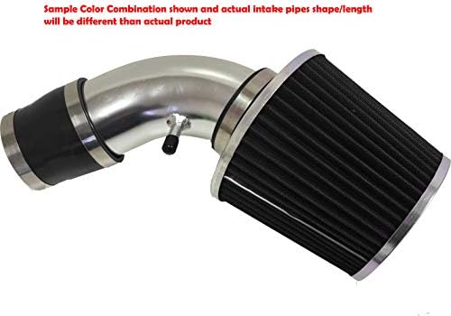 2007 2008 2009 2010 2011 2012 Nissan Altima 2.5L 4Cyl Engine Air Intake Filter Kit System (Black Filter & Accessories)