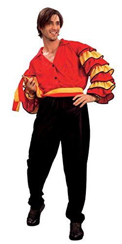 Black & Red Men's Rumba Man Costume