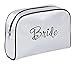 Lillian Rose White Bride Travel Accessory Makeup Bag