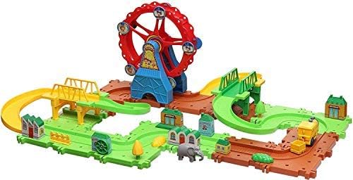 Webby Funny Ferris Wheel 03 Train Set (Multi-Color, 47 Pieces)