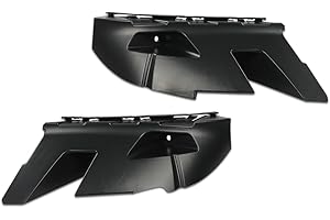PIT66 Pair Front Bumper Support Bracket Compatible with Ram 1500 Classic 2013-2019 (2019 1500 Classic DS Model) 68104944AD 68104945AE CH1043121 CH1042121 (one with notch on edge, one without)