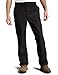 Dickies Men's Flat Front Multi Use Pocket Work Pant, Black, 36x32