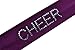 Cheer Rhinestone Cotton Stretch Headband (Maroon)
