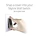 SkylinkHome TM-001 Decorative Light Switch Cover for WR-001 Wall Switch Home Automation Control Receiver.