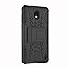 Nokia 2 Case(Not for Nokia 2V),Mustaner Dual Layer Shock-Absorption Armor Cover Full-body Protective Case with Kickstand Combo PC+TPU Back for Nokia 2 (Black)