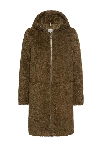 camel active 310270-6r02 Jacket, Kaki foncé, 36 Femmes