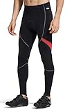 SANTIC Men's Bike Bicycle Pants Padded Cycling Compression Tights