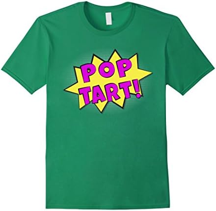 Men's Retro Pop Art Cartoon Shout Bubble Tart XL Kelly Green