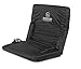 Stadium Boss Recliner Stadium Seat for Bleachers, Benches, Lawns, Backyard, Camping & Beach – Padded Sport Chair, Cushion Backs & Armrest – 6 Reclining Positions – Portable Carry Straps – Black