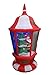 6 Foot Tall Lighted Christmas Inflatable Lantern with Santa and Tree LEDs Yard Decoration