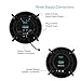 6.5″ Ceiling Wall Mount Speakers – 2-Way Full Range Active Passive Speaker System Flush Design w/ Bluetooth Wireless Receiver 70Hz-20kHz Frequency Response 300 Watts & Magnetic Grill – Pyle PWRC65BTthumb 2