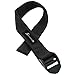 ProsourceFit Cinch Buckle Yoga Strap, Durable Cotton 8ft. x 1.5in for Stretching, Flexibility, Holding Yoga Poses and Physical Therapy, Blackthumb 1