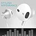 Wired Headphones, Amoner Earbuds Waterproof Sports Earphones, Stereo Sound Noise Cancelling Headphones Headsets with Built-in Mic for Phone 6/6s Plus/5s/SE, Galaxy, Android Smartphones, Tabletsthumb 2