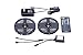 TINGKAM Led Strip Lights Kit 32.8 Ft (10m) 300leds Non-Waterproof 5050 SMD RGB LED Flexible Lights with 44key ir Controller and Power Supply for Home,Kitchen,Sitting Room and Bedroom Decoration.