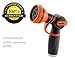 Giraffe Tools Garden Hose Nozzle Multi- Pattern Adjustable Sprayer Water Gun for Hose Reel, Car Washing, Pets Bathing