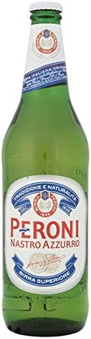 Peroni Nastro Azzurro Lager (12 x 660ml Bottles)