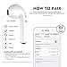 Bluetooth earbuds, wireless Bluetooth headset in-ear noise canceling headphones I7 headphones with microphone headset for iPhone 7 / 7S Plus 6 / 6S Samsung Galaxy S8 Edge (single left ear)thumb 2
