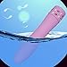 Mini Vibrator Portable Wand Massager,Female Vibrators Sex Toys with Diamond Bullet (Pink)