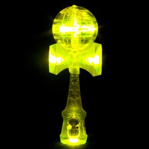 Catchy Kendama LED Edge Glow Yellow w/ Yellow Dama
