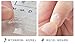 SIUSIO 50 Sheets Nail stickers Nail Adhesive tabs False Nail Tips Nail Art Transparent Double Sided Adhesive