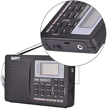 Amazon Tiamu ミニfmラジオポータブルラジオ受信機サポートfm Am Sw Lw Tvサウンドフル周波数ラジオ受信機サポート目覚まし時計お年寄り用 9k Tiamu ラジオ