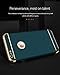 iPhone 6 Plus Case, Ultra Slim & Rugged Fit Shock Drop Proof Impact Resist Hard Protective Back Cover for Apple iPhone 6 Plus(5.5 Inch) - Dark Green