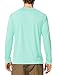 baleaf Men's Sun Protection Shirts UV SPF T-Shirts UPF 50+ Long Sleeve Rash Guard Fishing Running Quick Dry Light Green Size XL