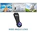 BVH Pro 3 in 1 Camera Lens Kit 185° Fisheye Lens + 0.65X Wide Angle Lens + 10X Macro Lens with Universal Clip for iPhone 7/8 Samsung S7/S8 Edge and Most Smartphones.