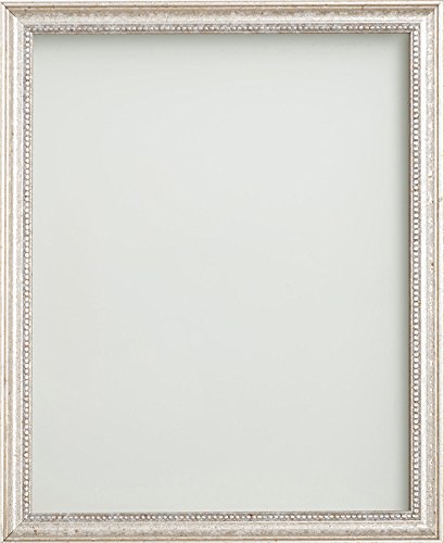 Frame Company Beatrice Range Silver 9x7 inch Wooden Picture Photo Frame *Choice of Size and Colour* Fitted with Real Glass