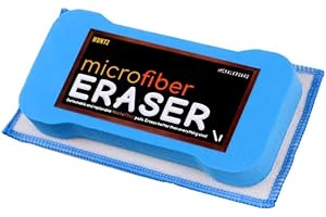 Huntz (Washable & Reusable) Premium Quality Chalkboard Eraser, Dustless Chalk Eraser 1 Pack