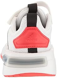 adidas Racer Tr23 Hook & Loop Sneaker, White/Core