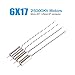 4pcs 6x17mm Brushed Motors 25000KV 0.8mm Shaft Tiny Whoop Motors with Micro JST 2P Connector CW CCW 617 Coreless Motors for Beta65 Blade Inductrix Tiny Whoop Nano QX RC Drones