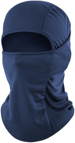 Pasamontañas Negro Para Hombre – Máscara Térmica Transpirable – Ideal Para Esquí, Moto, Snowboard O Running – Lavable Y De Secado Rápido