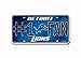 Rico Industries NFL Detroit Lions #1 Fan Metal License Plate Tag