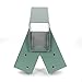 ECOTRIC Easy Install 1-2-3 Heavy Duty Steel A-Frame Swing Set Mounting Bracket Green, All Hardware Include (2 Brackets)